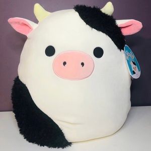 Squishmallows Connor the Cow 16" inches Stuffed Plush - nwt